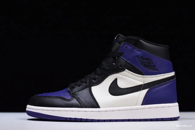 Reps BK 1 court purple 555088-501 air jordan 1106